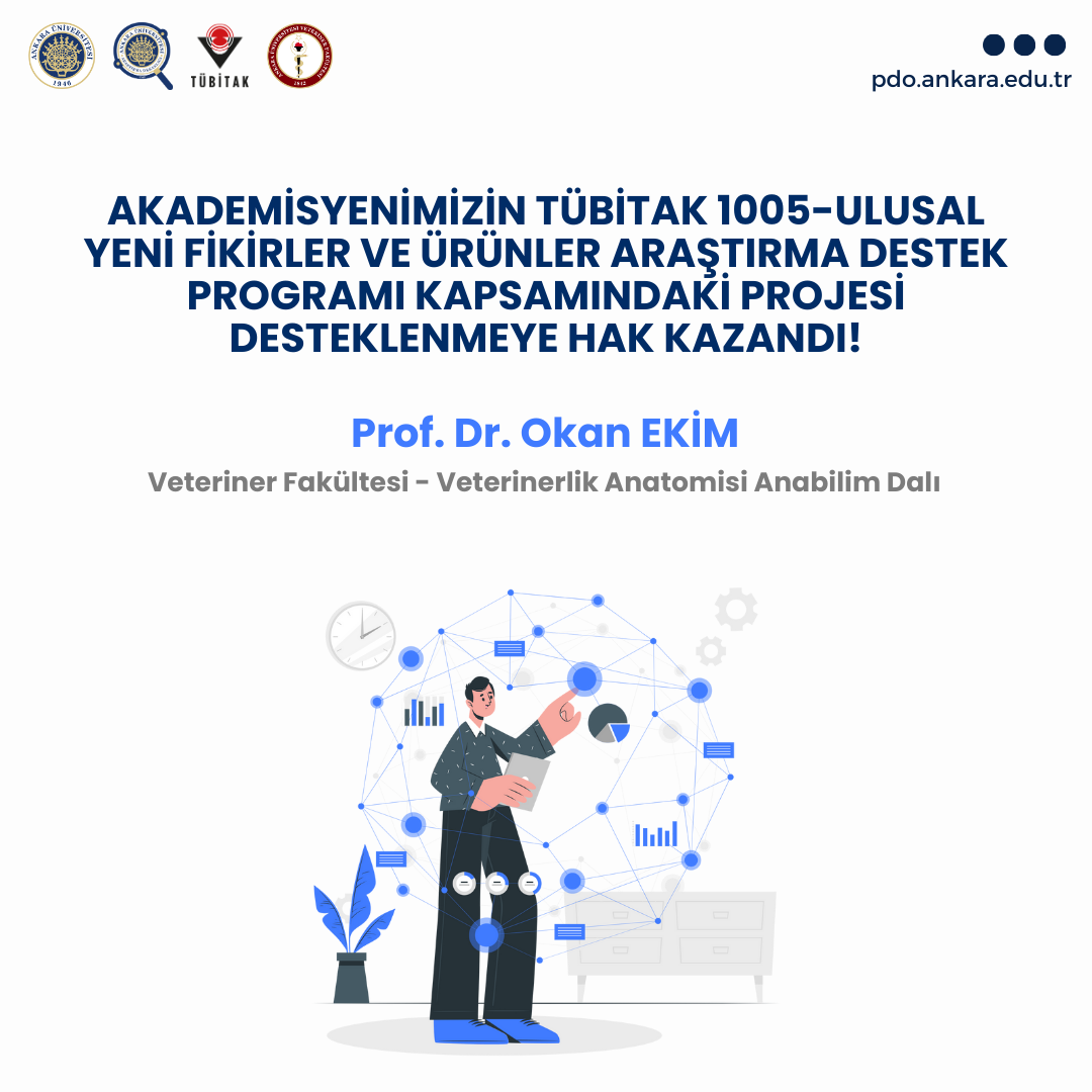 Akademisyenimizin TÜBİTAK 1005-Ulusal Yeni Fikirler ve Ürünler Araştırma Destek Programı Kapsamındaki Projesi Desteklenmeye Hak Kazandı!