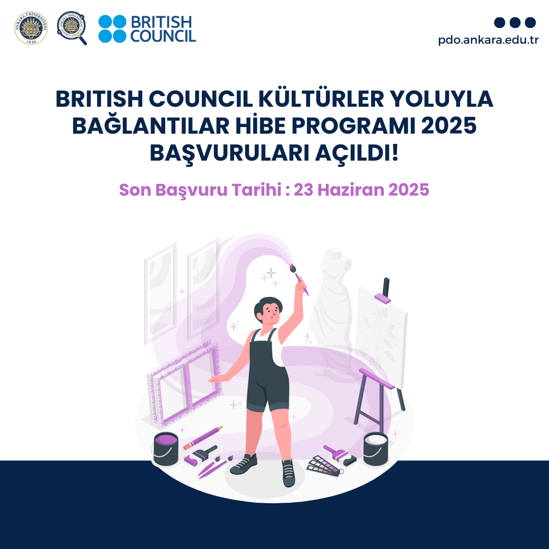 British Council Kültürler Yoluyla Bağlantılar Hibe Programı 2025 Başvuruları Açıldı