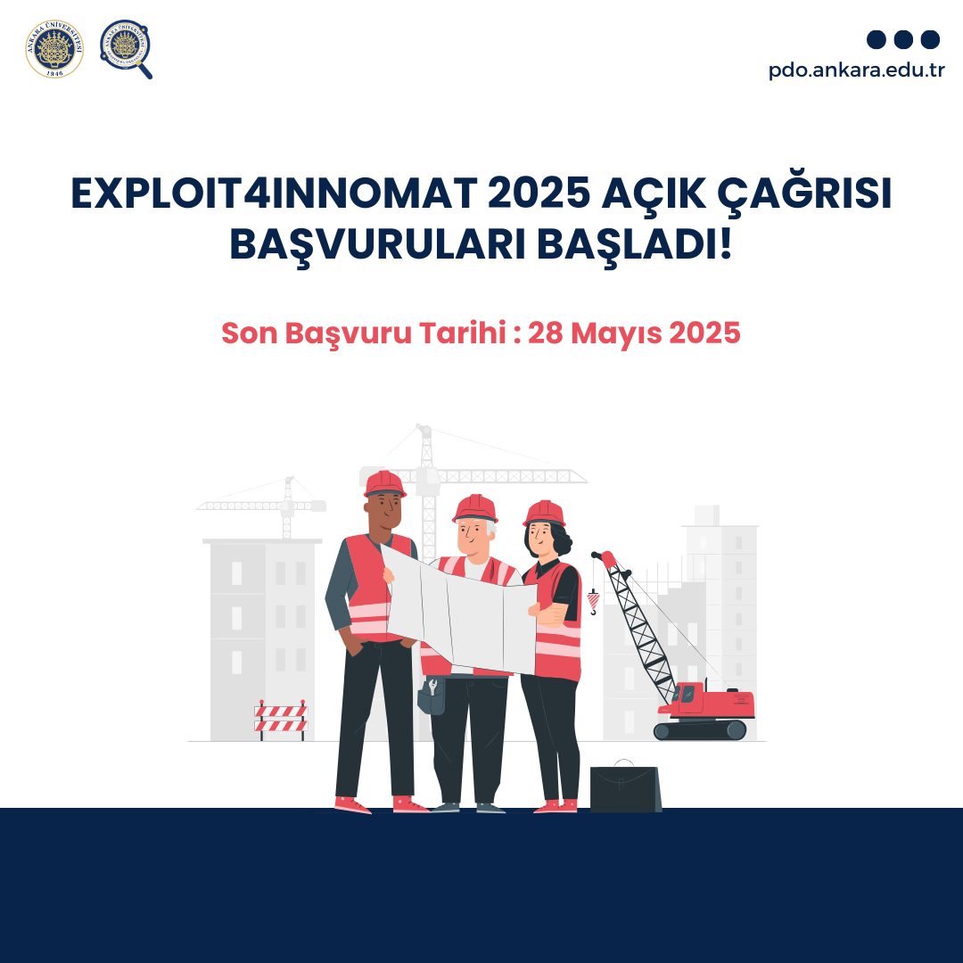 Exploit4InnoMat 2025 Açık Çağrısı Başvuruları Başladı!