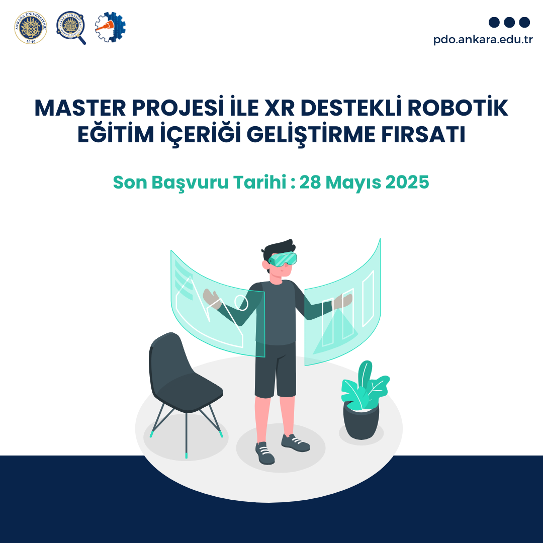 MASTER Projesi ile XR Destekli Robotik Eğitim İçeriği Geliştirme Fırsatı!