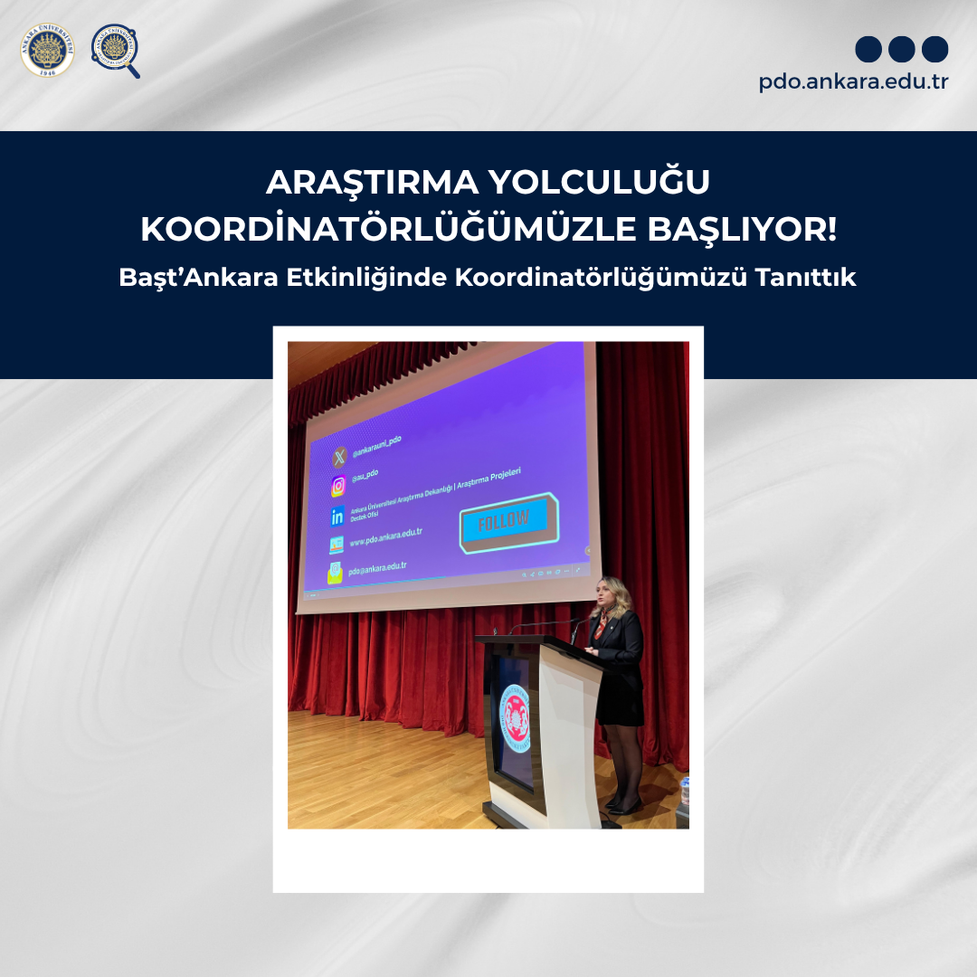 Başt’Ankara Etkinliğinde Koordinatörlüğümüzü Tanıttık
