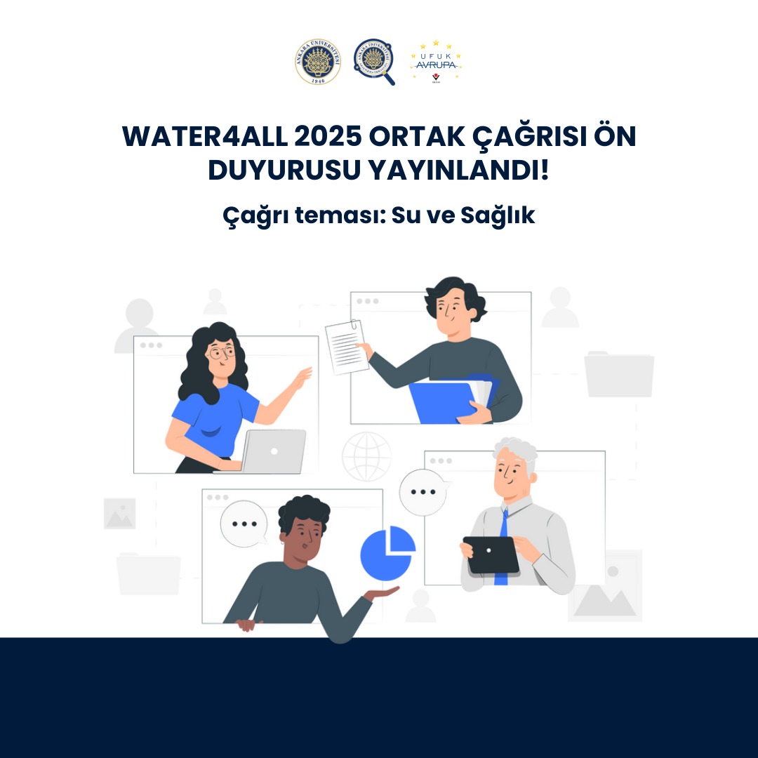 WATER4ALL 2025 Ortak Çağrısı Ön Duyurusu Yayınlandı!