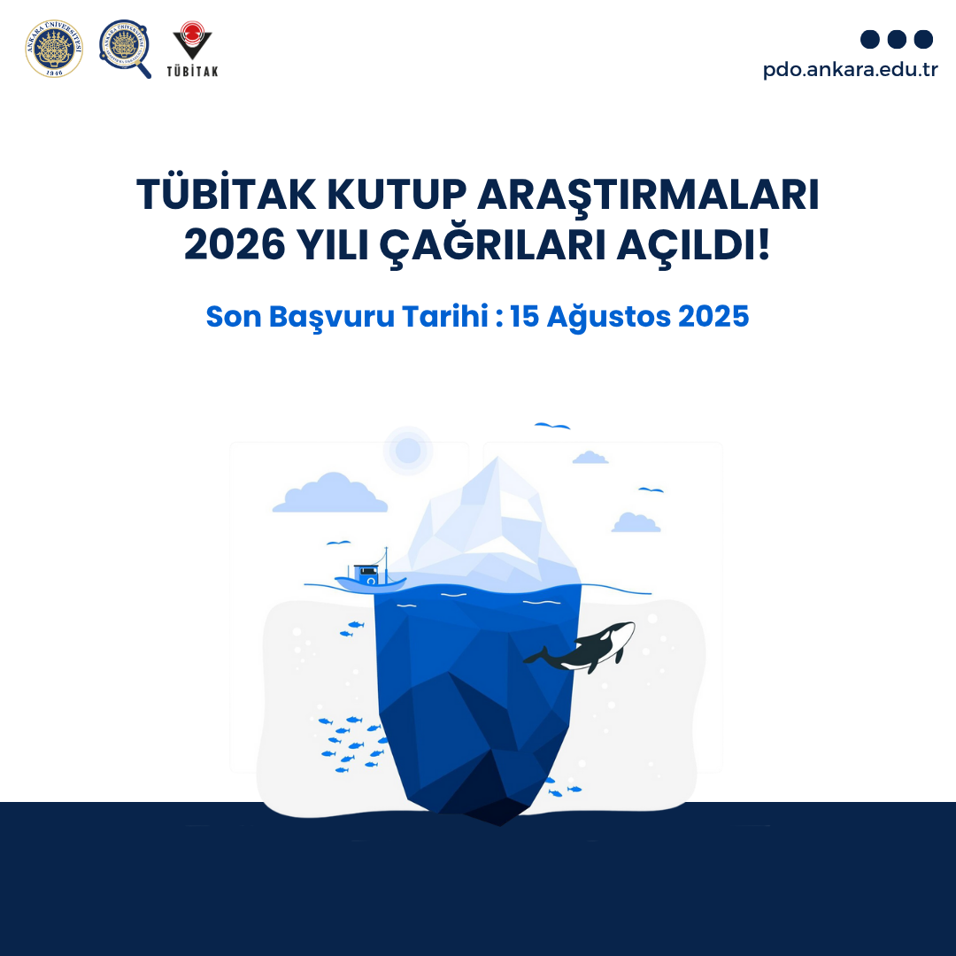 TÜBİTAK Kutup Araştırmaları 2026 Yılı Çağrıları Açıldı!