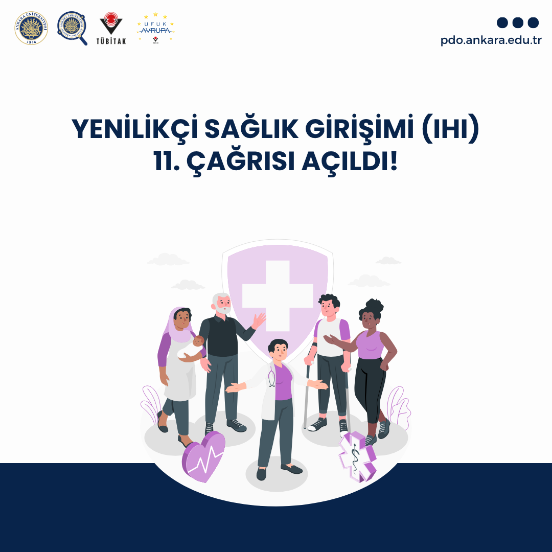 Yenilikçi Sağlık Girişimi (IHI)11. Çağrısı Başvuruya Açıldı!