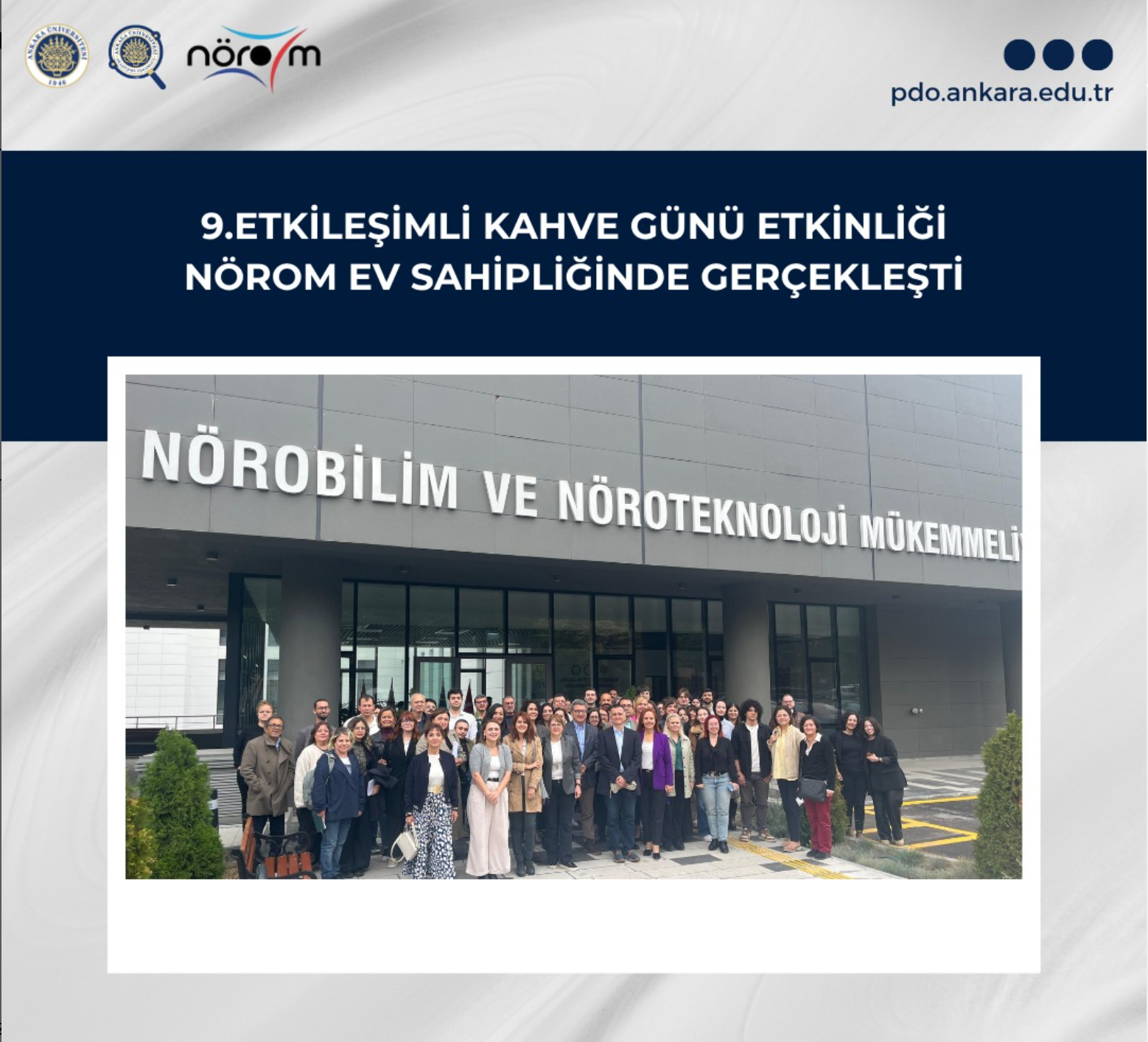 Etkileşimli Kahve Günü – 9: “Sinirbilim Araştırmaları” etkinliği başarıyla tamamlandı!