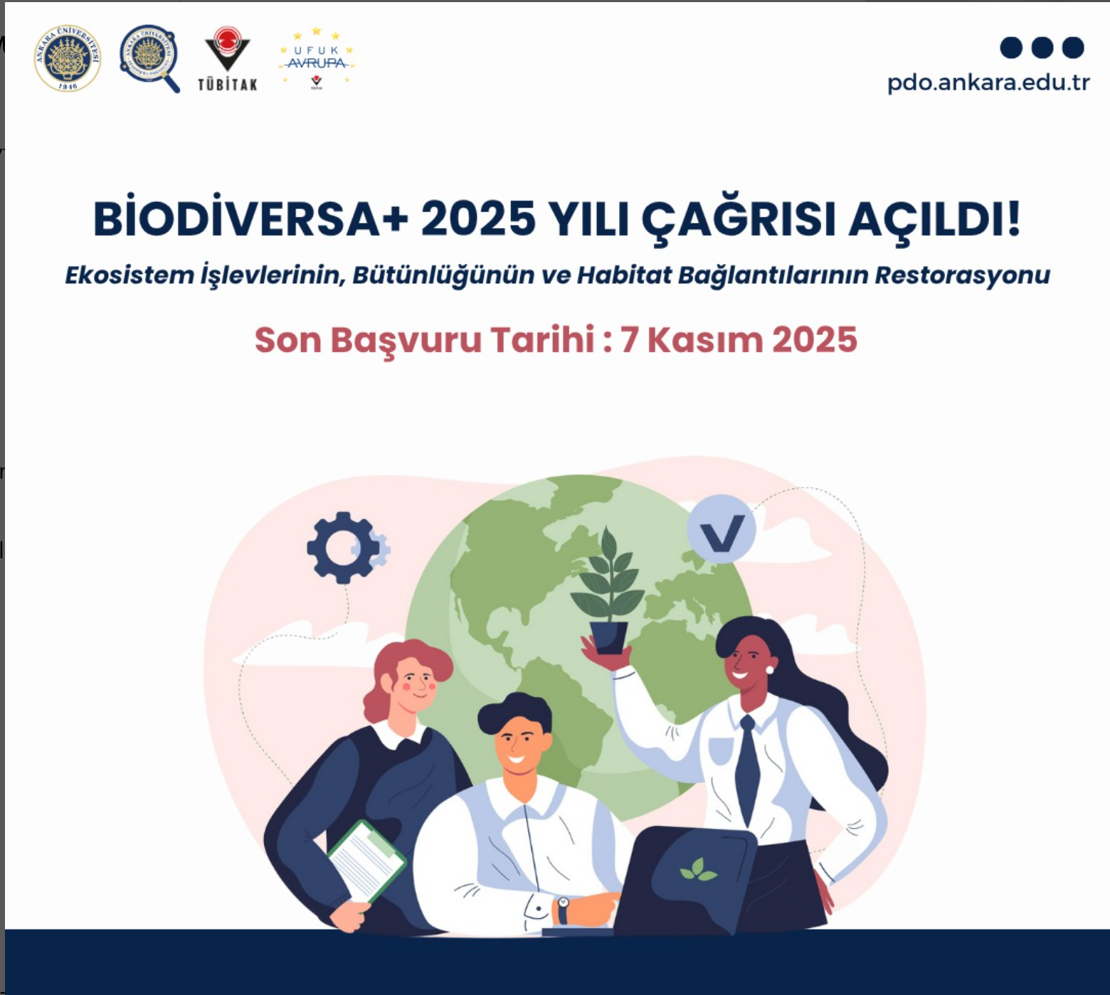 BİODIVERSA+ 2025 Yılı Çağrısı Açıldı!
