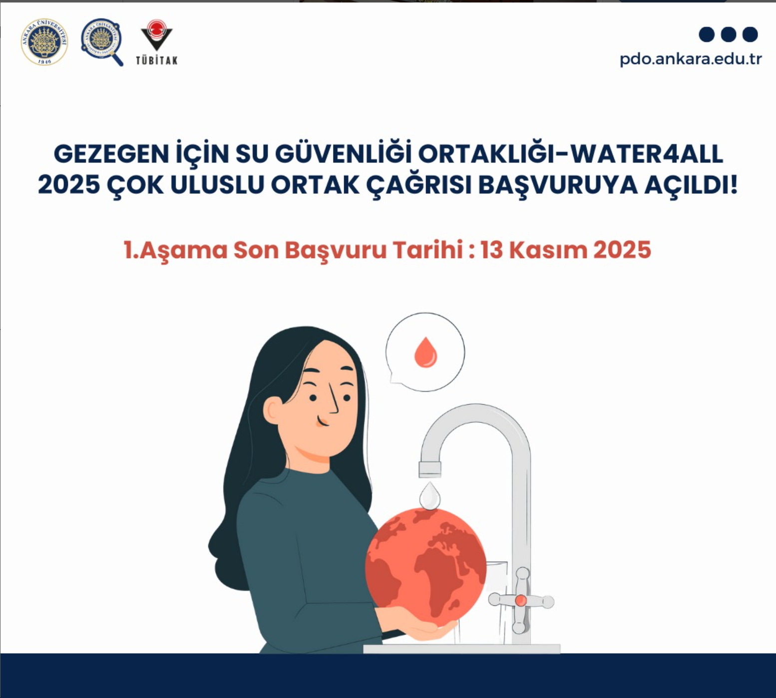 Water4All 2025 Ortak Uluslararası Çağrısı Açıldı!