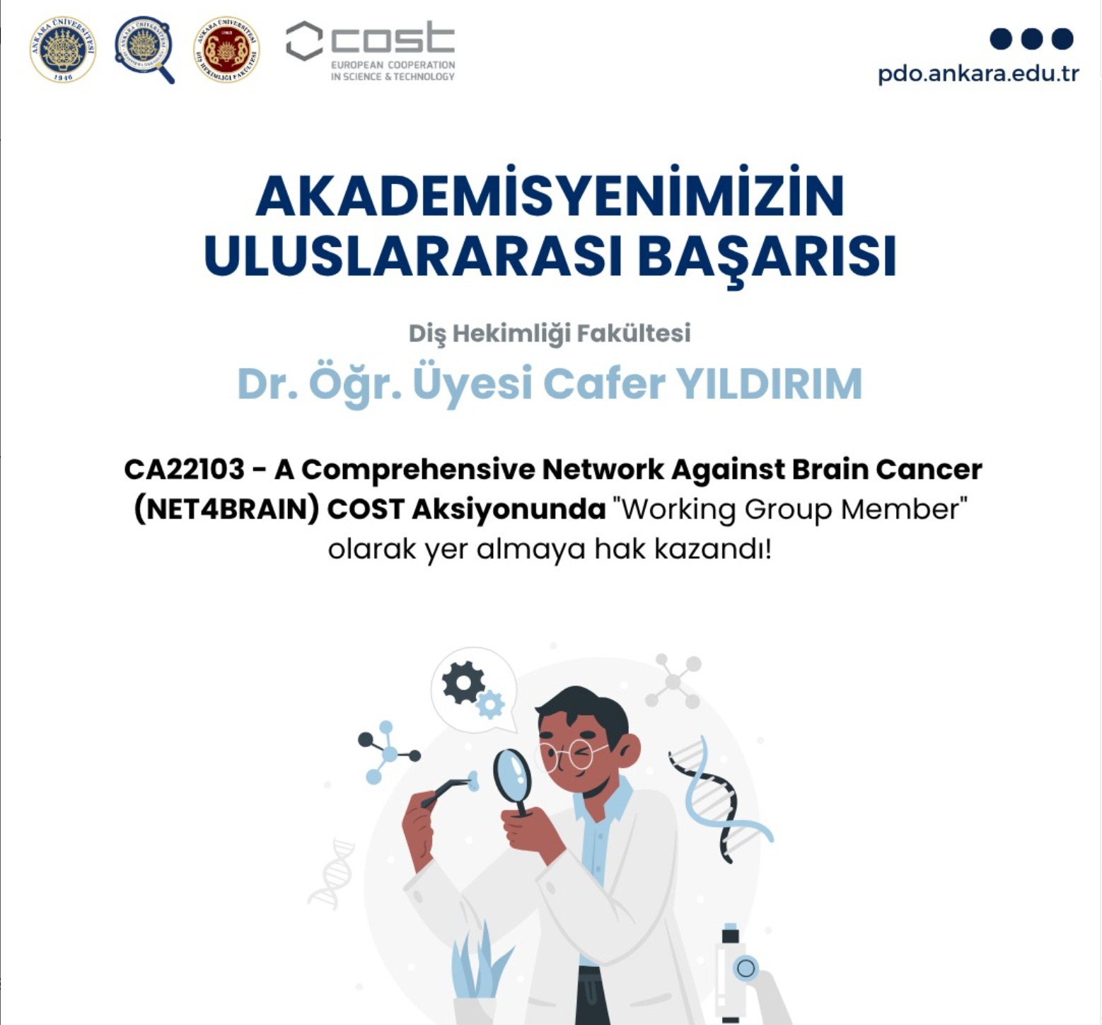 Akademisyenimizin Uluslararası Başarısı!