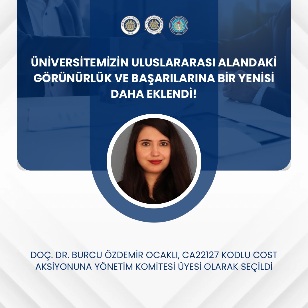 Ankara Üniversitesi’nin Uluslararası Araştırma Başarılarına Bir Yenisi Daha Eklendi! Üniversitemiz, çok-disiplinli ve sınır ötesi bilimsel iş birliklerinde öncü rolünü sürdürmeye devam ediyor.