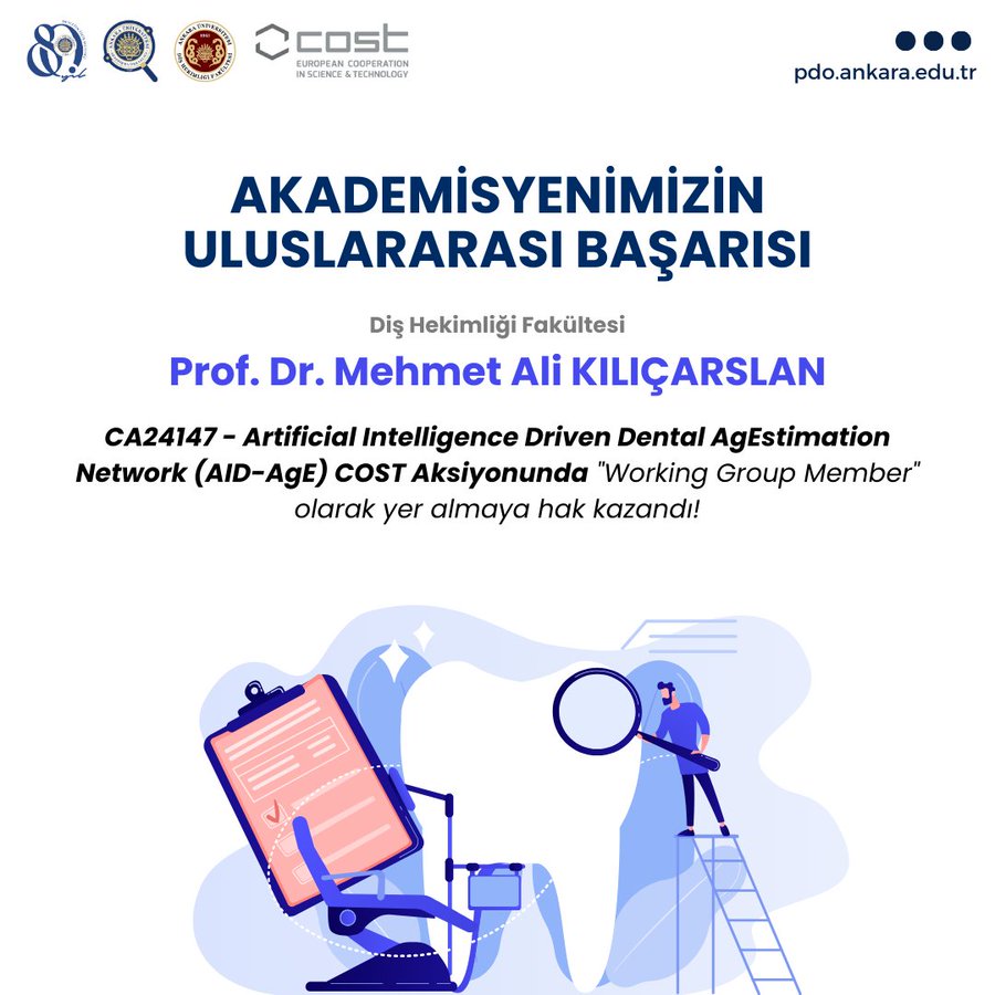 AKADEMİSYENİMİZİN ULUSLARARASI BAŞARISI!!