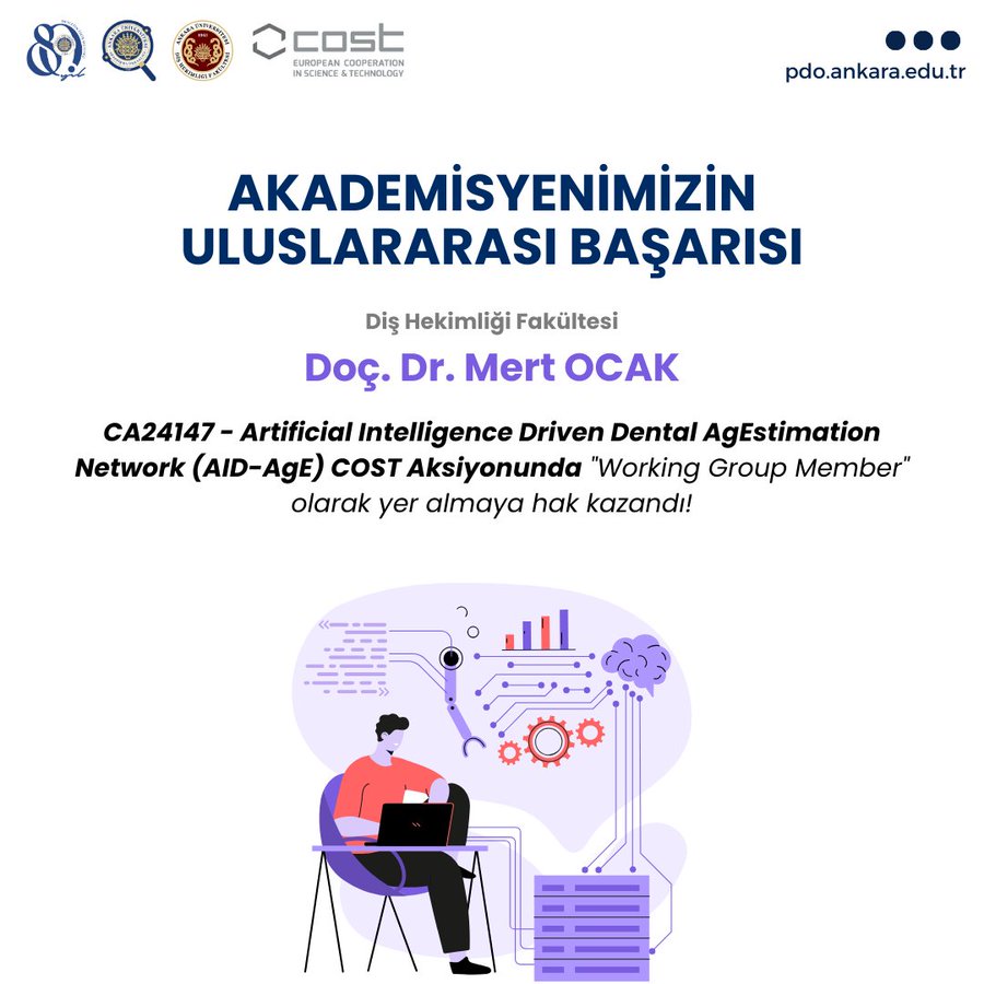 AKADEMİSYENİMİZİN ULUSLARARASI BAŞARISI!!