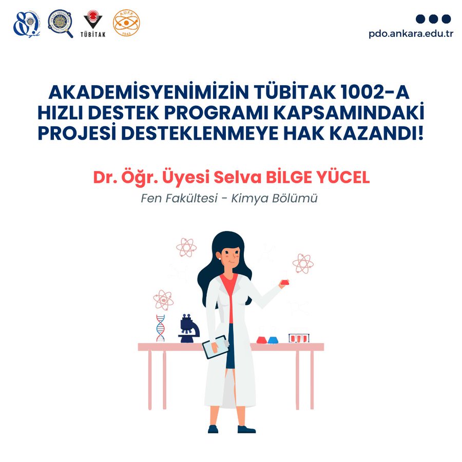 AKADEMİSYENİMİZİN TÜBİTAK 1002-A HIZLI DESTEK PROGRAMI KAPSAMINDAKİ PROJESİ DESTEKLENMEYE HAK KAZANDI!