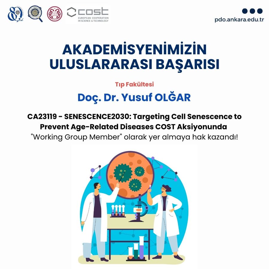 AKADEMİSYENİMİZİN ULUSLARARASI BAŞARISI!!