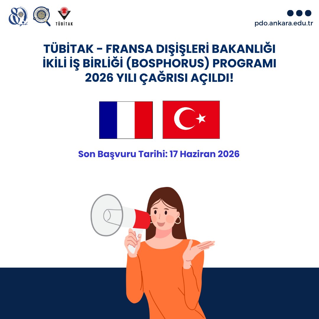 Fransa ile Bilim Köprüsü: Bosphorus 2026 Çağrısı Açıldı!