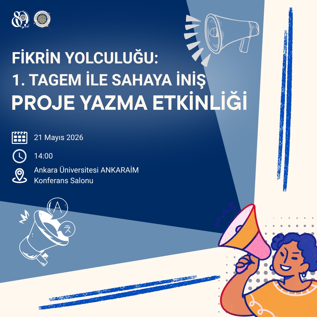1. TAGEM İLE SAHAYA İNİŞ PROJE YAZMA ETKİNLİĞİ!!