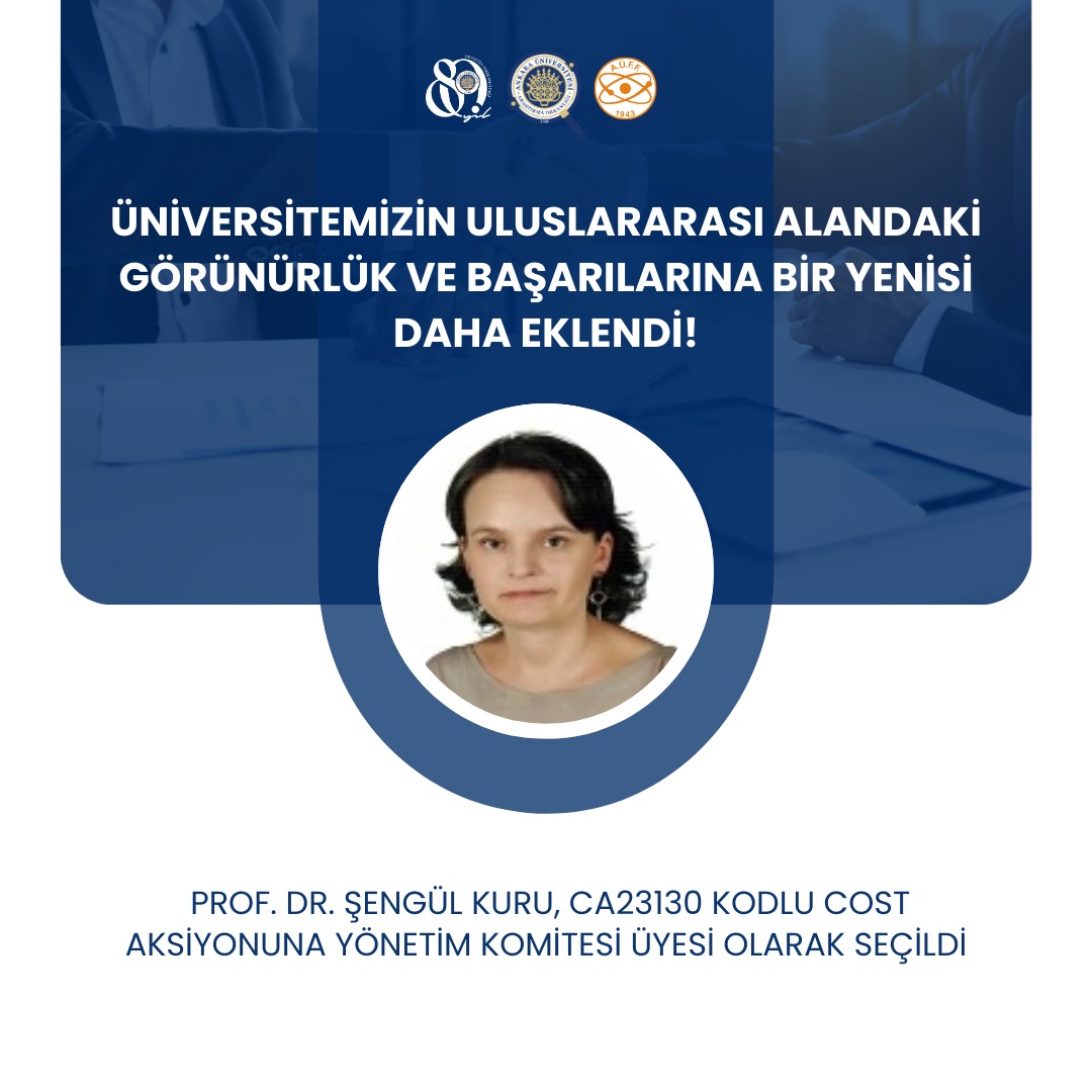 ÜNİVERSİTEMİZİN ULUSLARARASI ALANDAKİ GÖRÜNÜRLÜK VE BAŞARILARINA BİR YENİSİ DAHA EKLENDİ!